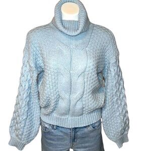 WOVEN HEART NWT Women’s Cable Knit Sweater Size XS Cozy And Comfy